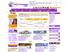 Tablet Screenshot of carrentalvaradero.com